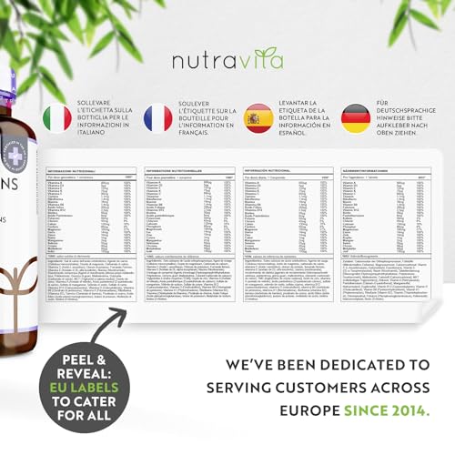 Vegan Multivitamins & Minerals - 365 Tablets