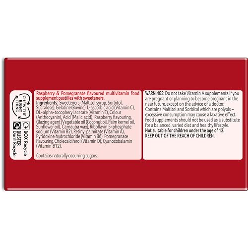Bassetts Adults Multivitamins, 60 Chewable Pastilles