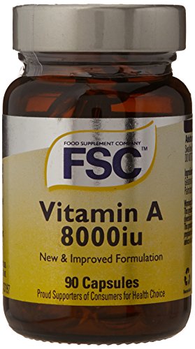 FSC Vitamin A 7500 IU – 90 Capsules