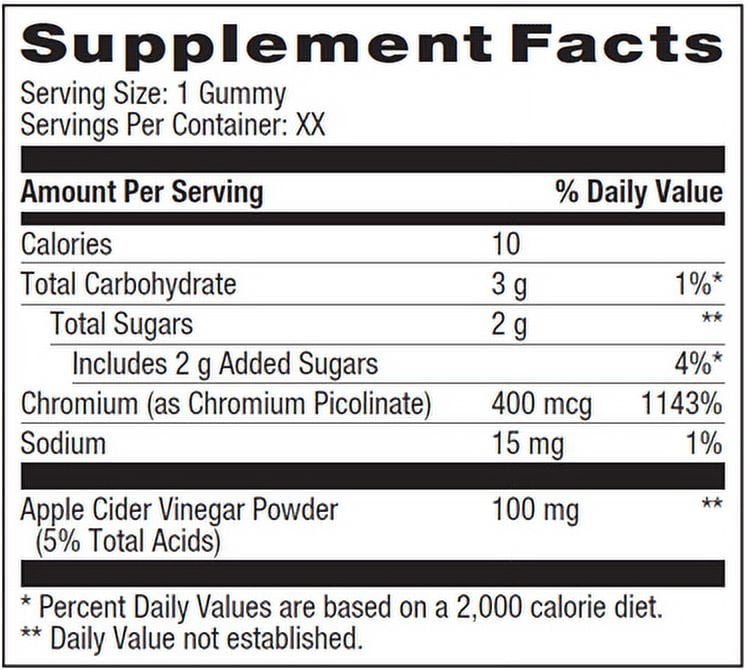 Spring Valley Non-GMO Weight Management Gummies, Apple