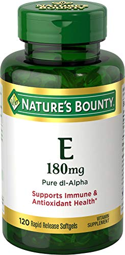 Nature's Bounty Vitamin E Softgels, 400mg, 120ct