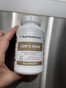Lion's Mane Mushroom Extract Powder, 120 Capsules