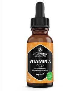 High-Dose Vegan Vitamin A Drops 5000 IU