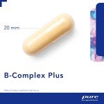 Vitamin B-Complex Plus with Active Folate - 60 Capsules