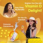 Vitamin D3 4000 IU Sugar-Free Lemon Gummies
