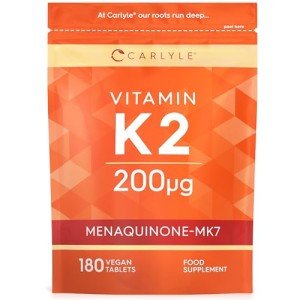 Vitamin K2 MK7 200mcg - 180 Vegan Tablets