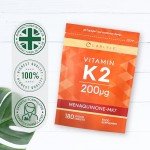 Vitamin K2 MK7 200mcg - 180 Vegan Tablets