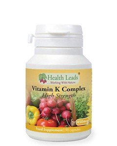 High Strength Vitamin K Complex 450µg 90 Capsules