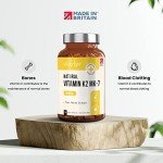 VitaBright Vegan Vitamin K2 MK7 Capsules 100mcg