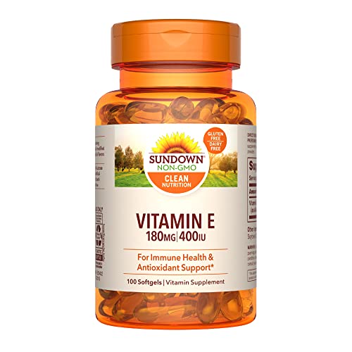 Sundown Vitamin E - Immune Boost - 100ct