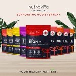High Strength Iron Tablets with Vitamin C & B12