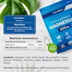 High Strength 600mg Magnesium Tablets, 90 Vegan