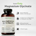 High Strength Magnesium Glycinate Capsules - 180 Count