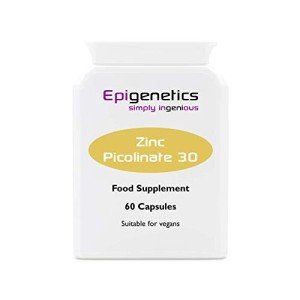 Zinc Picolinate 30mg | Vegan Mineral Supplement 60 Caps