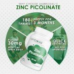 Zinc Picolinate 30mg for Immune Support