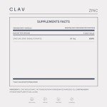 Zinc Bisglycinate 25mg - 180 Vegan Tablets