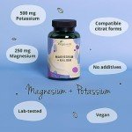Magnesium and Potassium Citrate - Vegan Electrolytes