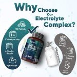 Vegan Sugar-Free Electrolyte Supplement, 180 Tablets
