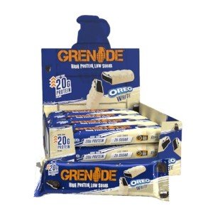 Grenade Low Carb Protein Bar - OREO White, 12 Pack