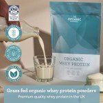 Organic Pure Unflavoured Whey Protein Powder 1.2kg