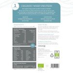 Organic Pure Unflavoured Whey Protein Powder 1.2kg
