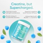 Revigr Creatine Gummies with BCAAs and L-Carnitine