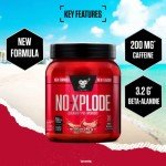 BSN N.O.-Xplode Pre-Workout Powder, Red Rush