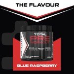 Total Pre Workout - Blue Raspberry Flavor - 200g