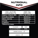 Total Pre Workout - Blue Raspberry Flavor - 200g