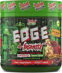 PWO Psycho Pharma Edge of Insanity Pre-Workout