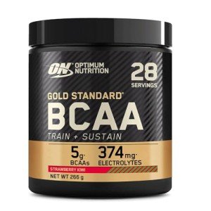 Optimum Nutrition BCAA Powder Strawberry Kiwi, 28 Servings