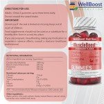 MuscleBoost Vegan Creatine BCAA Gummies - 60 Count