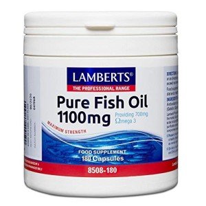 Lamberts Pure Fish Oil 1100mg, 180 Caps