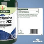 Nature's Aid Glucosamine Sulfate 1500mg Supplement