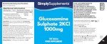Glucosamine Sulfate 1000mg - 360 Tablets