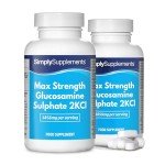 Max Strength Glucosamine Sulfate - 120 Tablets