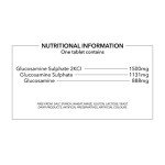 High Strength Vegan Glucosamine Sulphate 1500mg, 365 Tablets