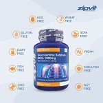Zipvit Glucosamine 1000mg with Vitamin C, 180 Vegan Tablets