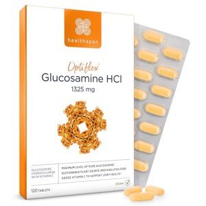 Healthspan Optiflex Vegan Glucosamine Tablets with Vitamin C
