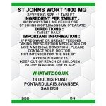 WHATVITZ St John's Wort 365 Tablets for Mood Support