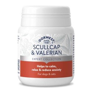 Dorwest Scullcap and Valerian Tablets for Pets