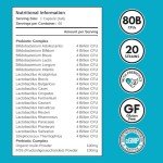 80 Billion CFU Probiotics for Digestive Health