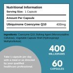 CoQ10 400mg - Heart Health & Energy Support