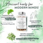 Ginkgo Biloba Supplement with Ginseng and Vitamins