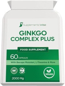 Ginkgo Biloba Brain Health Supplement with Nutrients