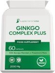 Ginkgo Biloba Brain Health Supplement with Nutrients