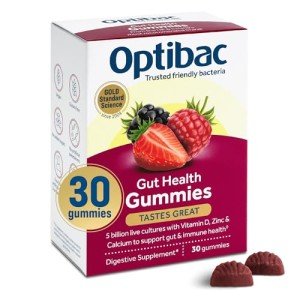 Optibac Vegan Probiotic Gummies for Gut Health