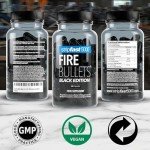Fire Bullets Max Strength Black Edition - Unisex