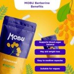 Berberine 300mg Capsules for Gut and Cholesterol Support