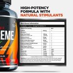 F-Xtreme Weight Management Supplement - 90 Vegan Capsules